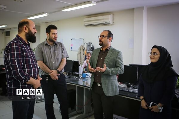 بازدید حجت نظری، عضو شورای شهر تهران از خبرگزاری پانا