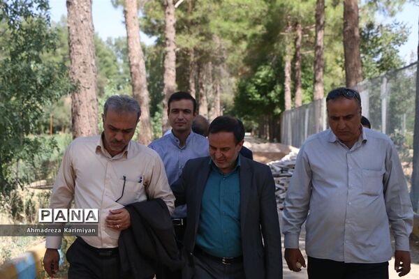 ایجاد باغ پرندگان در اردوگاه شهید آیت الله دستغیب شیراز