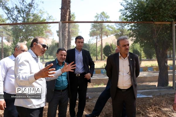 ایجاد باغ پرندگان در اردوگاه شهید آیت الله دستغیب شیراز