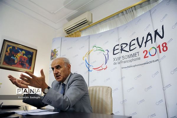 نشست خبری سفیر ارمنستان