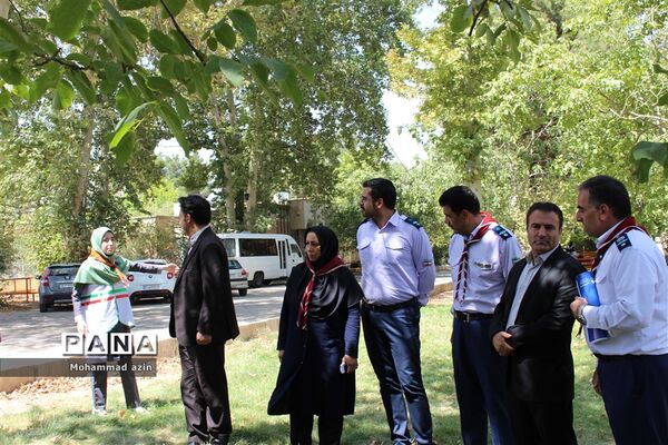 بازدید مشاورین مدیرکل از پیش اردوی پیشتازان دختر استان کرمانشاه