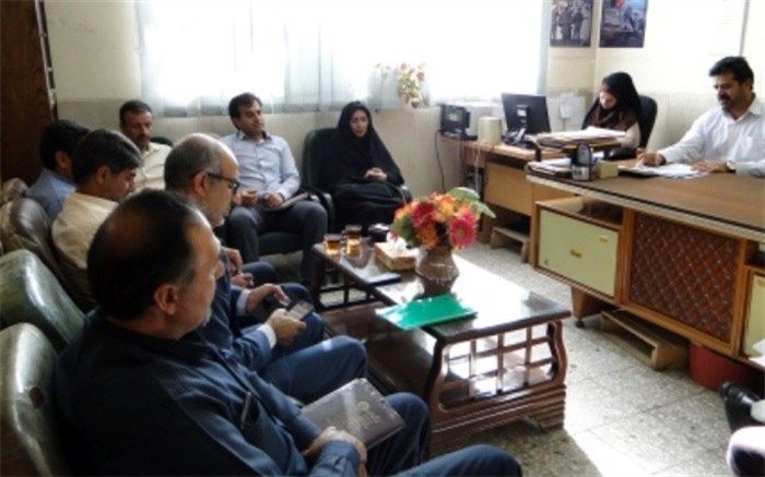 برگزاری جلسه کارگروه نظارت و ارزیابی پروژه مهر 97