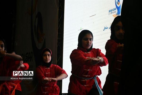 افتتاح دومین مسابقات آبی ساحلی در بابلسر