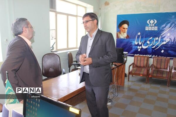 بازدید معاون پرورشی و فرهنگی وزیر آموزش وپرورش از سازمان دانش آموزی و خبرگزاری پانا کهگیلویه و بویراحمد