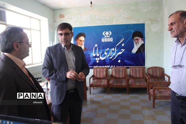 بازدید معاون پرورشی و فرهنگی وزیر آموزش وپرورش از سازمان دانش آموزی و خبرگزاری پانا کهگیلویه و بویراحمد