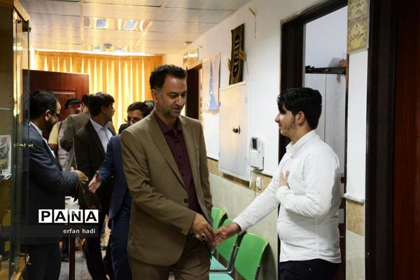 دیدار مدیر کل آموزش و پرورش استان قم از خبرگزاری پانا