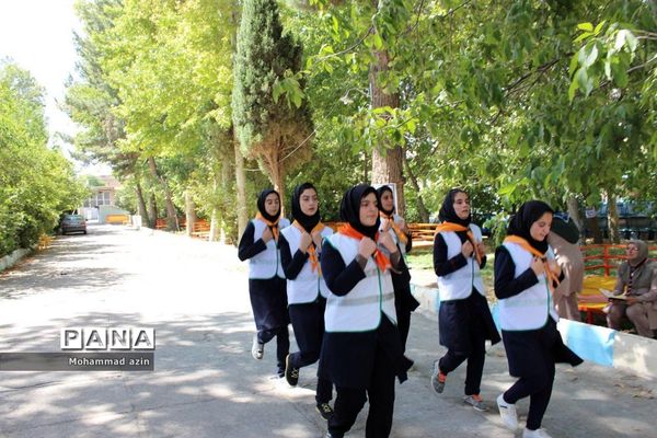 پیش اردوی پیشتازان دختر در کرمانشاه