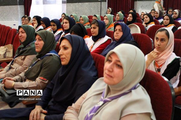 پیش اردوی پیشتازان دختر در کرمانشاه