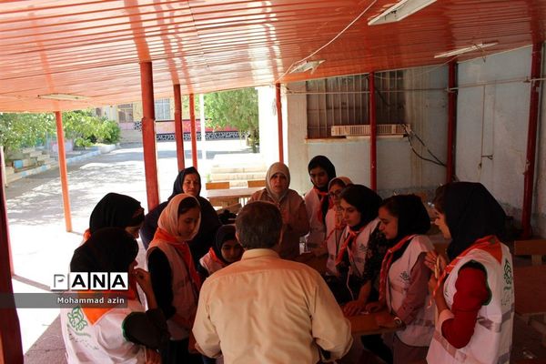 پیش اردوی پیشتازان دختر در کرمانشاه