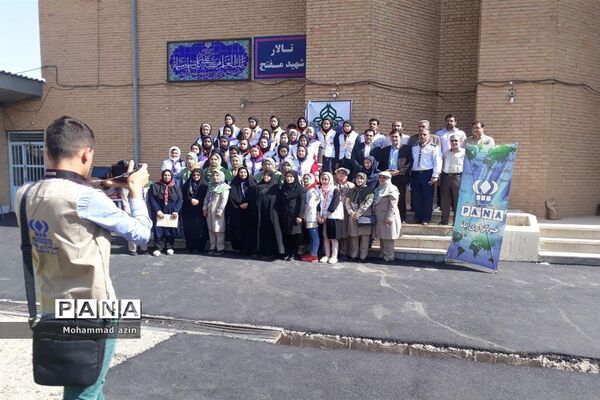 پیش اردوی پیشتازان دختر در کرمانشاه