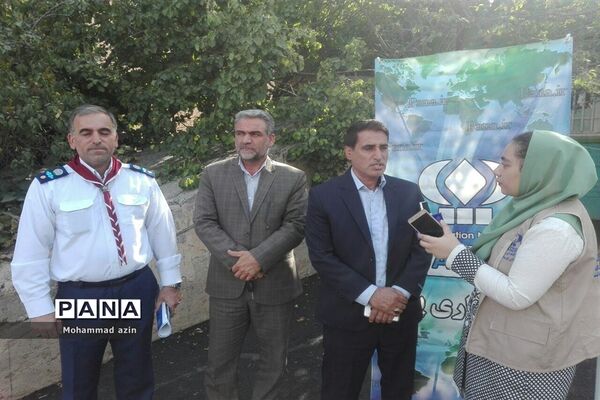 پیش اردوی پیشتازان دختر در کرمانشاه
