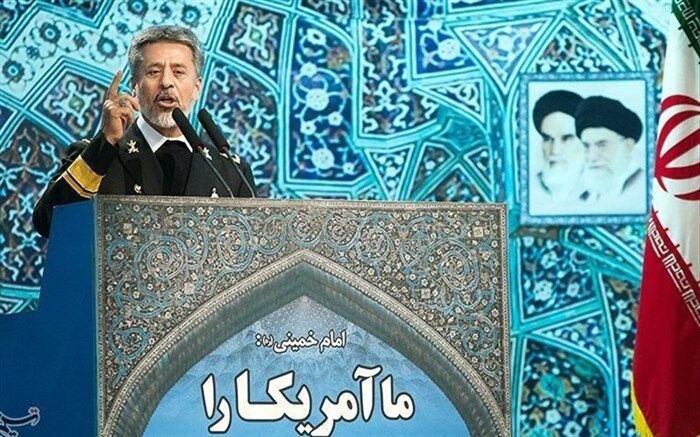 دریادار سیاری:  باید توانمان آنقدر باشد که دشمن اجازه تجاوز به خود ندهد