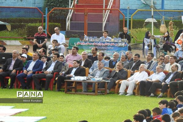 آیین افتتاحیه مسابقات ورزشی دانش‌آموزان پسر سراسر کشور در رامسر