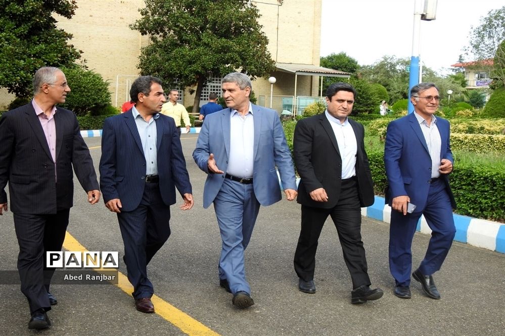 آیین افتتاحیه مسابقات ورزشی دانش‌آموزان پسر سراسر کشور در رامسر