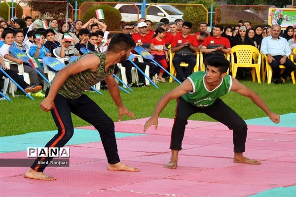 آیین افتتاحیه مسابقات ورزشی دانش‌آموزان پسر سراسر کشور در رامسر