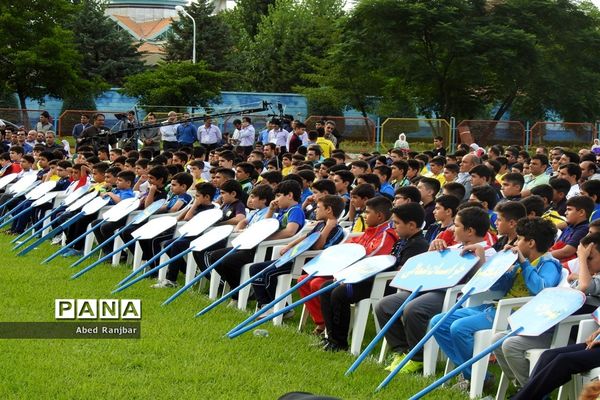 آیین افتتاحیه مسابقات ورزشی دانش‌آموزان پسر سراسر کشور در رامسر