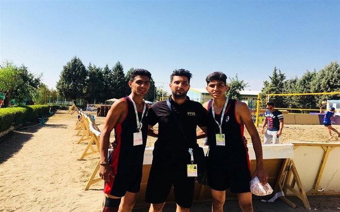 ارومیه نایب قهرمان مسابقات والیبال ساحلی نوجوانان کشور شد
