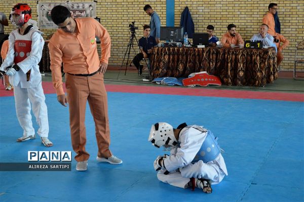 برگزاری مسابقات لیگ برتر تکواندو  خردسالان در شهر قدس