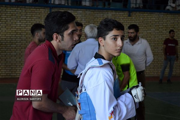 برگزاری مسابقات لیگ برتر تکواندو  خردسالان در شهر قدس