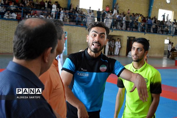 برگزاری مسابقات لیگ برتر تکواندو  خردسالان در شهر قدس