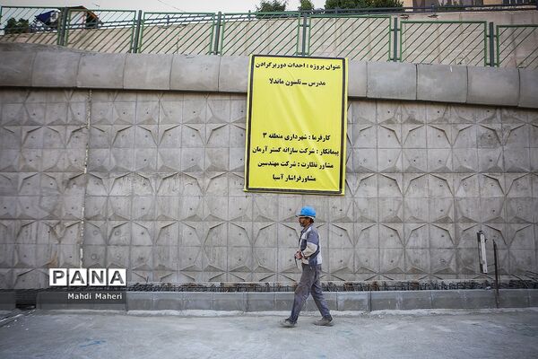 بازدید شهردار تهران از پروژه‌های آرش-اسفندیار و اتوبان صیاد شیرازی
