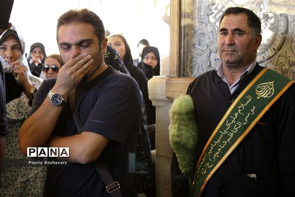 وداع مردم شیراز با سید ضیاء‌الدین دری