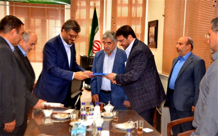 مراسم  تکریم و معارفه رئیس اداره صنعت ، معدن و تجارت پاکدشت برگزار شد