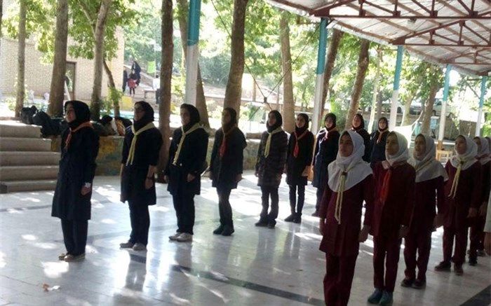 پیش اردوی ملی پیشتازان سازمان دانش آموزی شهرستان دلیجان برگزار شد