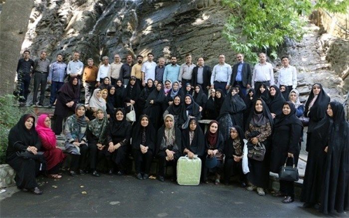 برگزاری اردوی تفریحی  کادر اجرایی مدارس آموزش و پرورش ناحیه یک شهرری