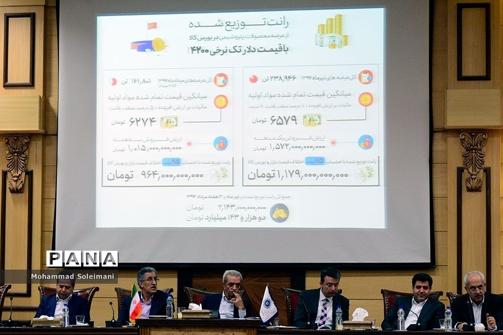 نشست هئیت نمایندگان اتاق بازرگانی ایران