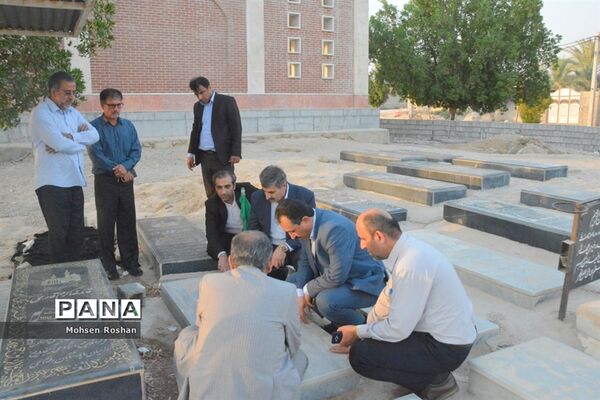 دیدار و تجلیل از آزاده فرهنگی سید جواد حسینی مقدم روستای سربست منطقه سعدآباد
