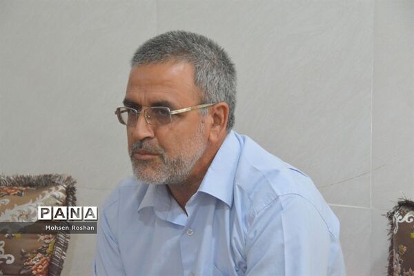 دیدار و تجلیل از آزاده فرهنگی سید جواد حسینی مقدم روستای سربست منطقه سعدآباد