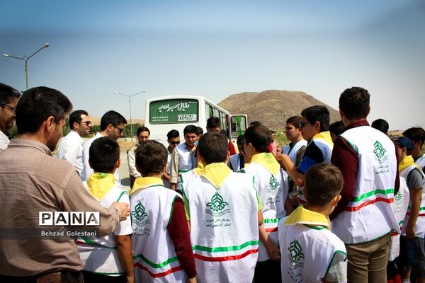 بازدید دانش آموزان پیشتاز سازمان دانش آموزی از تصفیه خانه فاضلاب  و دریاچه ارومیه