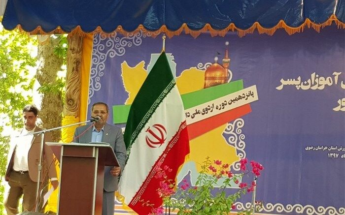 کاظمی: امروز دانش‌آموزان مرزنشین در خط‌مقدم تهاجم، تقابل و قدرت نرم فرهنگی قرار دارند