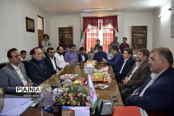 معارفه نخستین معاون عمرانی فرمانداری مهر و شهردار گله دار