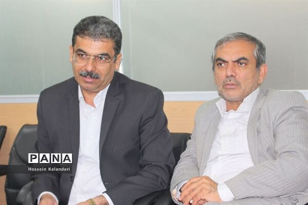 بازدید معاون پرورشی و فرهنگی آموزش و پرورش استان بوشهر از خبرگزاری پانا