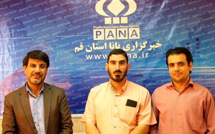 مسئول نمایندگی روزنامه خراسان از خبرگزار پانای قم بازدید کرد