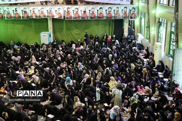 مراسم دعای عرفه در قائم‌شهر