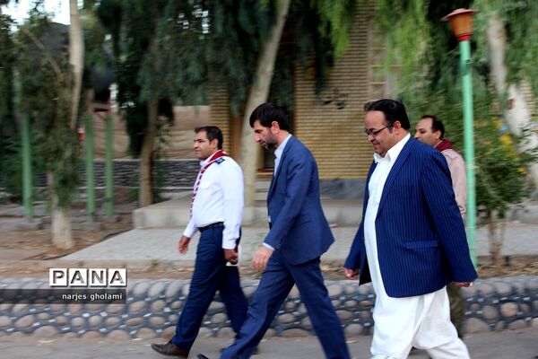 مراسم صبحگاه پیش اردوی ملی پیشتازان سیستان و بلوچستان