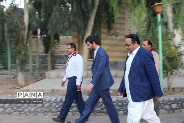 مراسم صبحگاه پیش اردوی ملی پیشتازان سیستان و بلوچستان