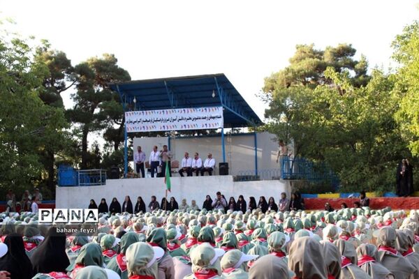 حضور پیشتازان دختر آذربایجان غربی در هشتمین دوره اردوی ملی