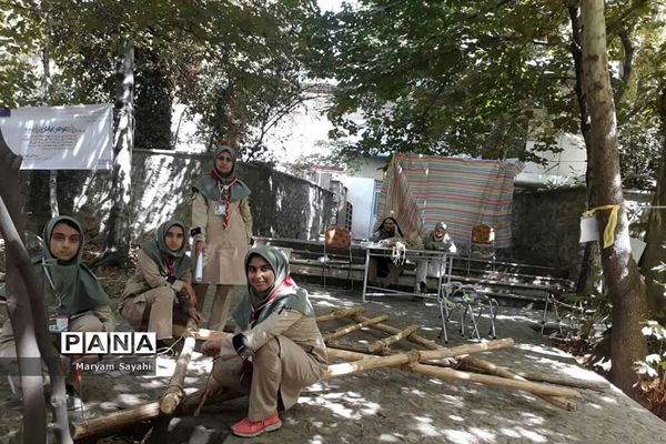 سومین روز حضور پیشتازان دختر خوزستان در اردوی ملی تهران