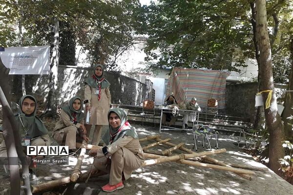 سومین روز حضور پیشتازان دختر خوزستان در اردوی ملی تهران