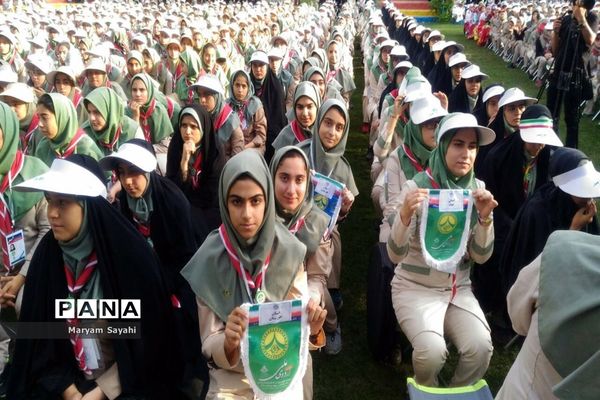 سومین روز حضور پیشتازان دختر خوزستان در اردوی ملی تهران