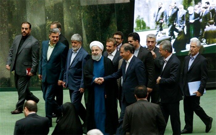 پخش مستقیم جلسه سوال از رئیس‌جمهوری از تلویزیون