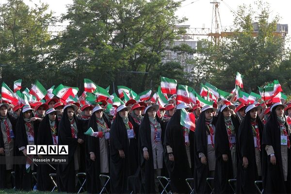 اختتامیه هشتمین اردوی ملی پیشتازان دختر