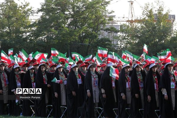 اختتامیه هشتمین اردوی ملی پیشتازان دختر