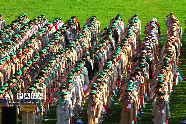 اختتامیه هشتمین اردوی ملی پیشتازان دختر
