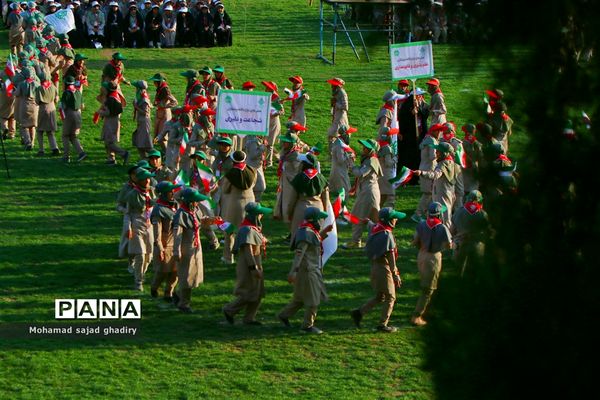 اختتامیه هشتمین اردوی ملی پیشتازان دختر