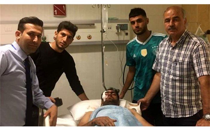 دروازه‌بان تیم تراکتورسازی در بیمارستان بستری شد